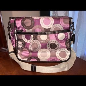 Coach diaper bag